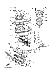 FZX250 Brktthermistor
