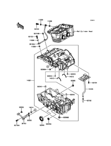 EX300 Картер двигателя