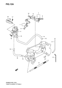 SV650 Throttle body fitting