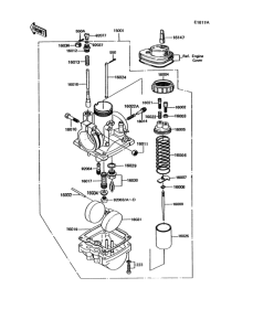 KE100 Carburetor(1 / 2)