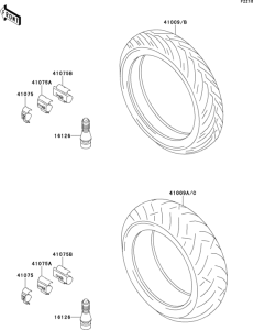 ZX600 Покрышки