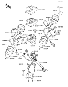 KZ1000 Спидометр