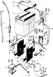 CL175 Battery + rectifier