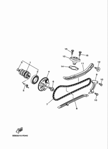 MWS150-A カムシヤフト & チエーン