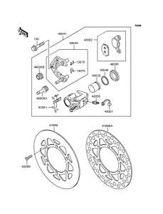  Передний тормоз