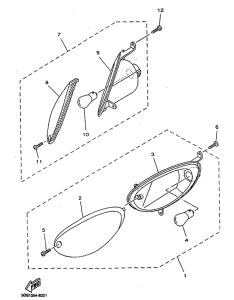 YP125R Поворотники
