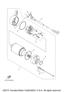TW200V Стартер