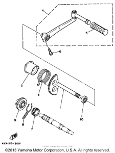 PW50T Стартер