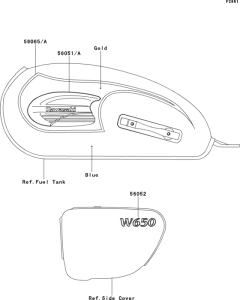EJ650 Decals(blue / gold)(c6p)