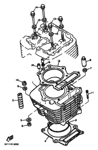 XT550 Цилиндры