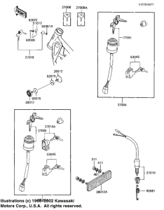 KE100 Замок зажикания
