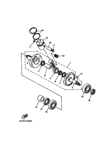 QB50 Коленчатый вал поршень