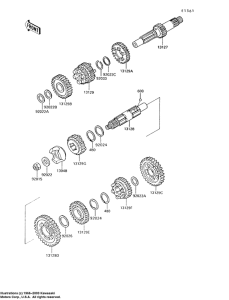 VN750 Трансмиссия