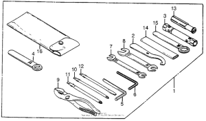 CX650 Инструмент