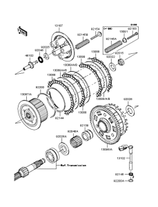ZR1000 Сцепление