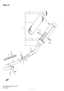 RM-Z450 Глушитель
