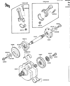 VN1500 Вал коленчатый