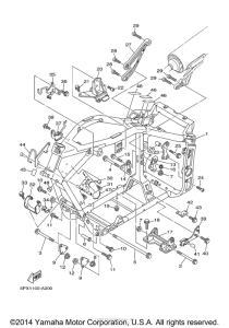 XV1700PCR-B Рама