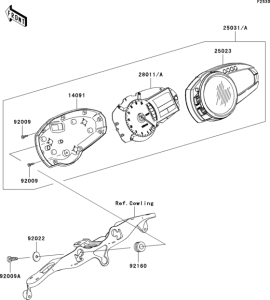 ZX600 Приборы
