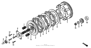 MB5 Сцепление
