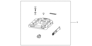 XL1000V Rear base carrier