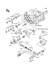 ZX1200 Механизм переключения передач