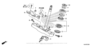 VT750C2B Траверса нижняя