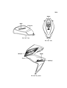ER300 Decals(Graystone)