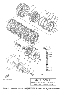 XV17ATMW Сцепление