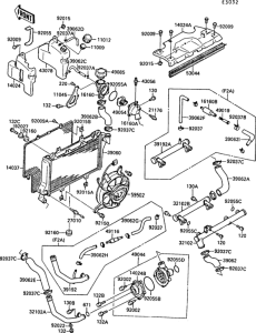 ZX750 Radiator(1 / 2)