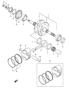 AN250 Вал коленчатый
