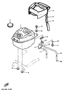 CW50 Топливный бак