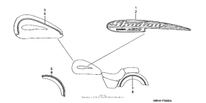 VT1100C3 Наклейки