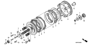 CR85R Бендикс