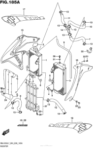 RM-Z450 Радиатор