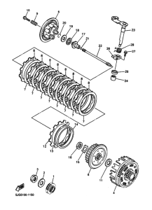 YZ426F Бендикс