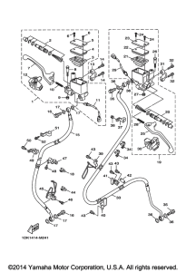 XC155 Главный тормозной цилиндр
