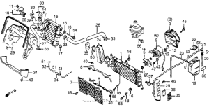 VF1000F Радиатор