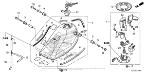  Топливный бак