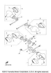 FZS6XCL Поворотники