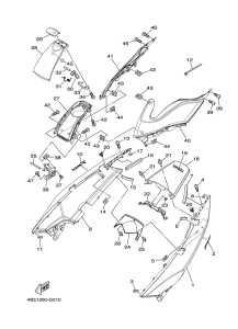 XP500A Боковые обтекатели