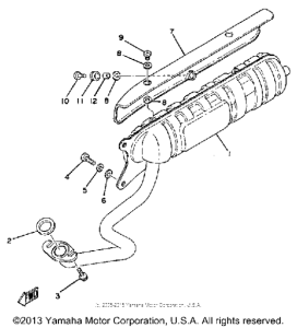 QT50H Выхлопная система