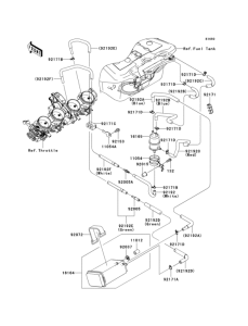 ZX1400 Fuel evaporative system(1 / 2)(ca)