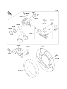  Задний тормоз