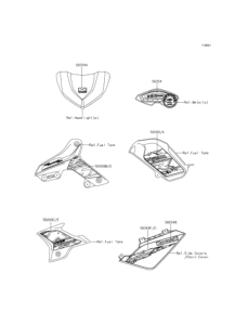 KL110 Наклейки