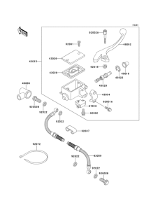 Главный тормозной цилиндр