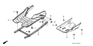 SJ50 Панель пола