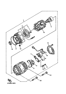 XJR1300C Генератор