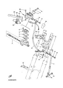 SR400 ﾌﾛﾝﾄﾏｽﾀｼﾘﾝﾀﾞ. ﾌﾞﾚｰｷﾎｰｽ