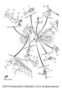 FZ6RDL Электрика